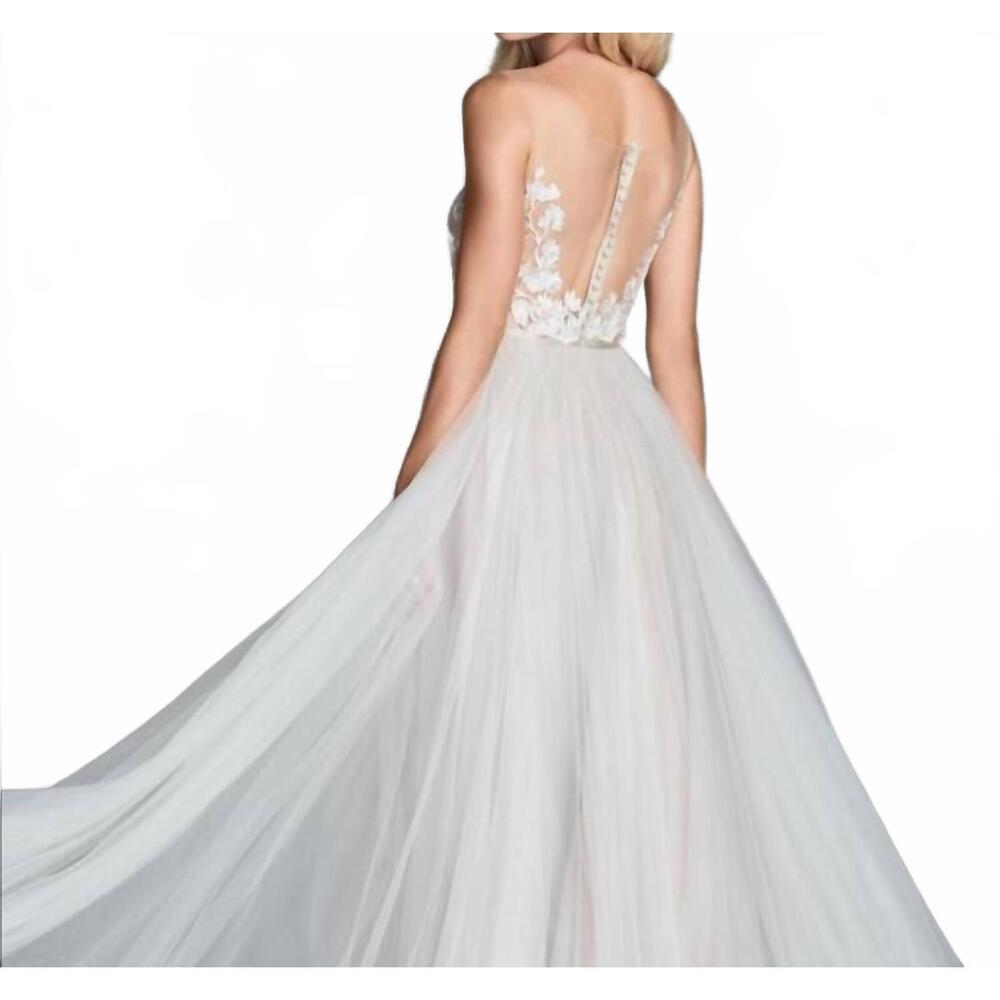 NEW WATTERS wedding dress in ivory/latte - Picture 2 of 2